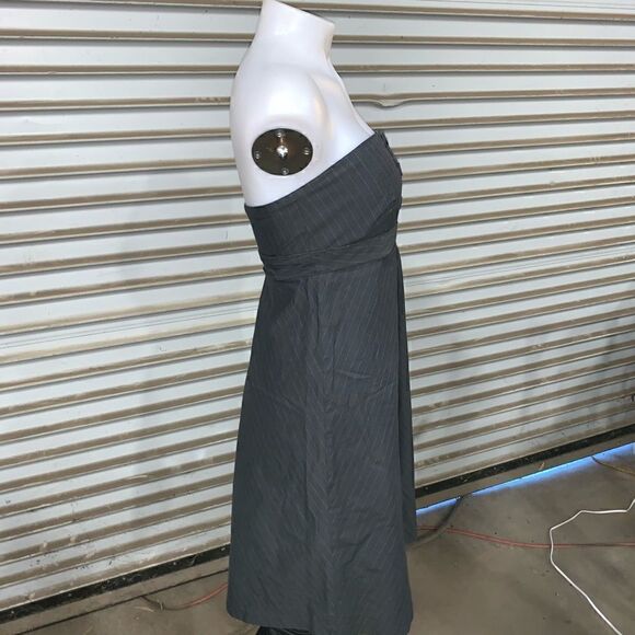 Gap strapless tuxedo dress side zipper - Picture 6 of 8